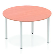 Impulse Round Table With Box Frame Leg