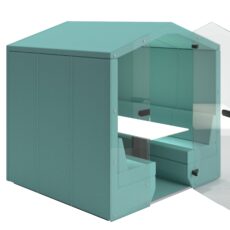 Kuddle 6 Seat Retreat with Glass Door