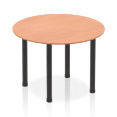 Impulse Round Table With Post Leg