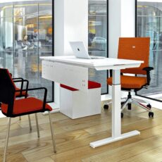 Progress - Gas Height Adjustable Rectangular Desk