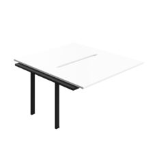 Synergy Bench Extension with Cut Out: 2 Person (FSC) : Goal Post Leg : 1400