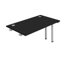 Synergy Bench Extension with Cable Ports: 1 Person (FSC) : Goal Post Leg : 1400