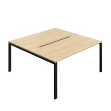 Synergy Bench with Cut Out: 2 Person (FSC) : Goal Post Leg : 1600