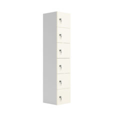 Six Door Unit Complete with Shelf, Coat Hooks, Cam Lock (FSC)