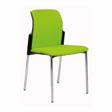 Leola Meeting Chair on 4 Legged Frame Upholstered Seat & Back