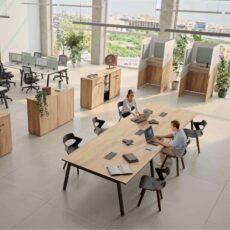 Arches Partage Square Meeting Tables