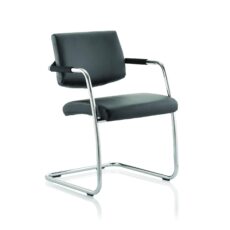 Havanna Medium Back Cantilever Visitor Chair with Arms