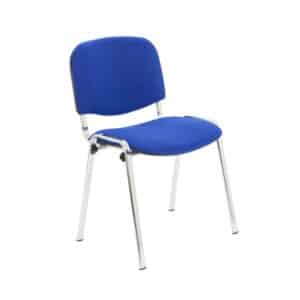Club Chair with Chrome