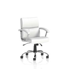 Desire Medium Back Leather Executive Office Chair with Arms