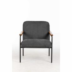 Settle Reception Chair with Wooden Arm Pads