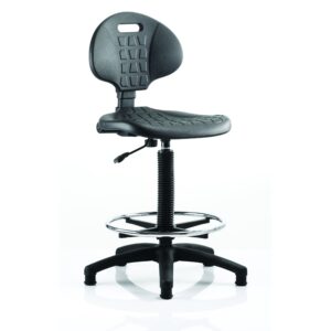 Malaga Polyurethane Medium Back Hi Rise Draughtsman Task Operator Office Chair