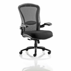 Houston High Mesh Back Heavy Duty Task Operator Office Chair with Arms