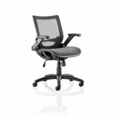Fuller Medium Mesh Back Task Operator Office Chair with Folding Arms
