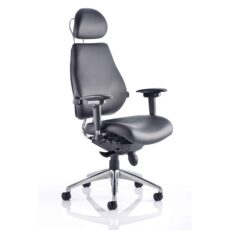 Chiro Plus Ultimate High Back Ergonomic Posture Chair with Arms and Headrest