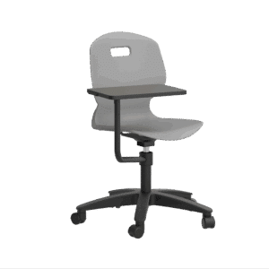 Titan Arc Swivel Tilt Chair with Arm Tablet
