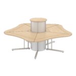 5 Person Circular Call Centre +