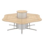 6 Person Circular Call Centre +