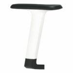 White Height Adjustable Arms